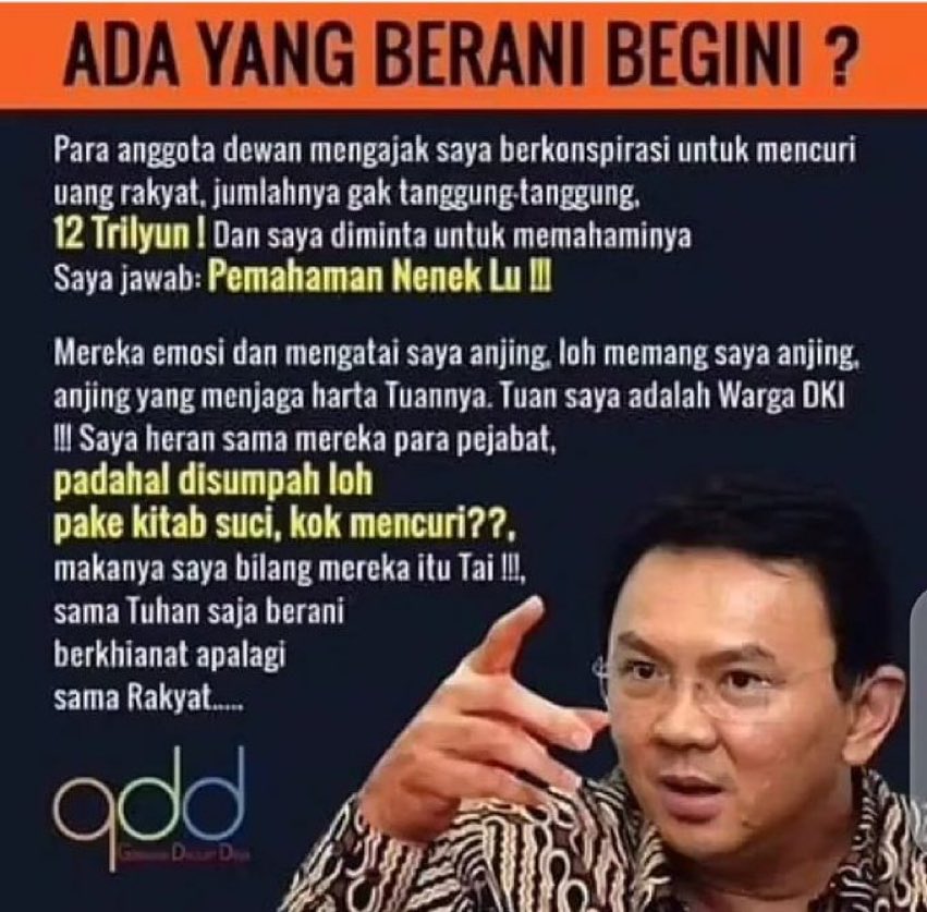 BakulKopiPahit7's tweet photo. #SaveAhok https://t.co/oJfoskJ4Bl