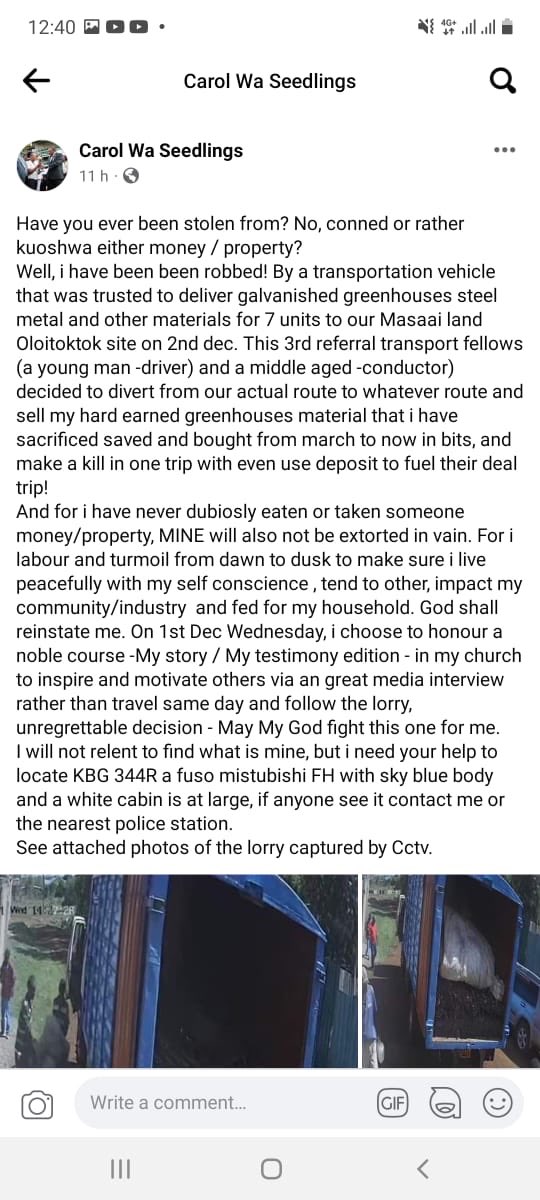 AmandaNamayi's tweet image. Please help out my friend @Carolkimplante

Retweet widely.