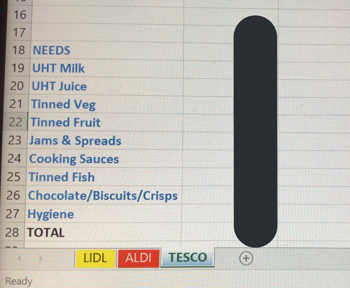 UoC Rounders & Softball (@chesterounders) on Twitter photo You know your Food-bank planning is going well when you’ve got a 3 book spreadsheet on the go. We’re incredibly grateful to <a href="/WestCheshireFB/">WestCheshireFoodbank</a> for letting us support them this Winter.
<a href="/Tesco/">Tesco</a> <a href="/AldiUK/">Aldi Stores UK</a> <a href="/LidlGB/">@LidlGB</a> You know your Food-bank planning is going well when you’ve got a 3 book spreadsheet on the go. We’re incredibly grateful to <a href="/WestCheshireFB/">WestCheshireFoodbank</a> for letting us support them this Winter.
<a href="/Tesco/">Tesco</a> <a href="/AldiUK/">Aldi Stores UK</a> <a href="/LidlGB/">@LidlGB</a>