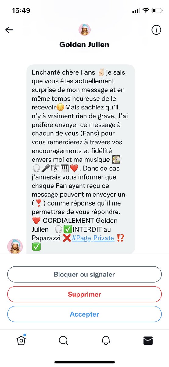 Fake ? <a href="/jdoreofficiel/">Golden Julien</a> 🤣🤣