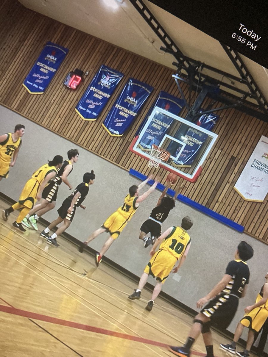 In their first game of the season the Senior Boys Basketball team defeat Biggar 76-64 in an exciting game. They play Osler Vca in the Semi final of the Scrooge Classic today.