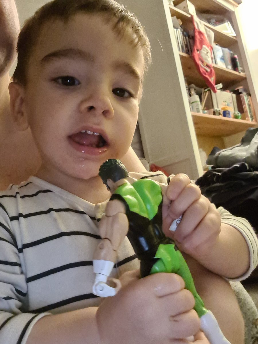 sortbab's tweet photo. @ShaneHelmsCom when your 19 month old son's favourite wrestler is the hurricane. https://t.co/KAr76rLLmq