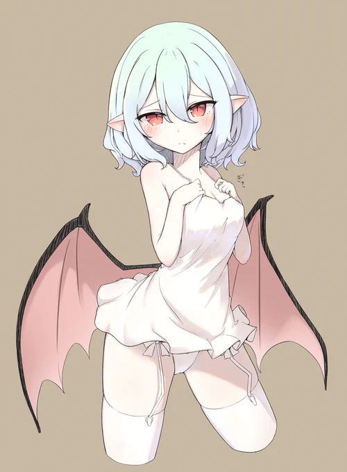「着替えてきたけど、どう…?」 