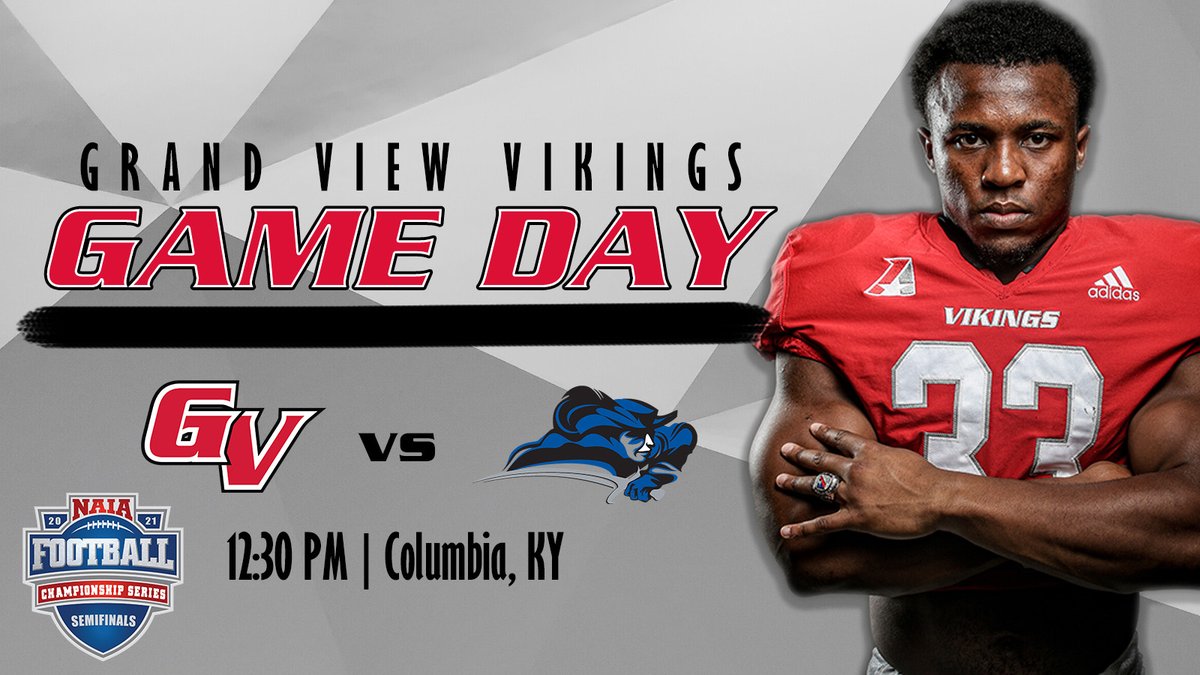 VikingAthletics's tweet photo. FB🏈| #GAMEDAY | @GVVikingFB 
🆚: Lindsey Wilson College
📍:Columbia, KY
⏰: 12:30 PM
📈: https://t.co/r5W1Oy7YSC
📹($10): https://t.co/0xFNcDP6OR

#US #NAIAFB https://t.co/NhGa6XKhqZ