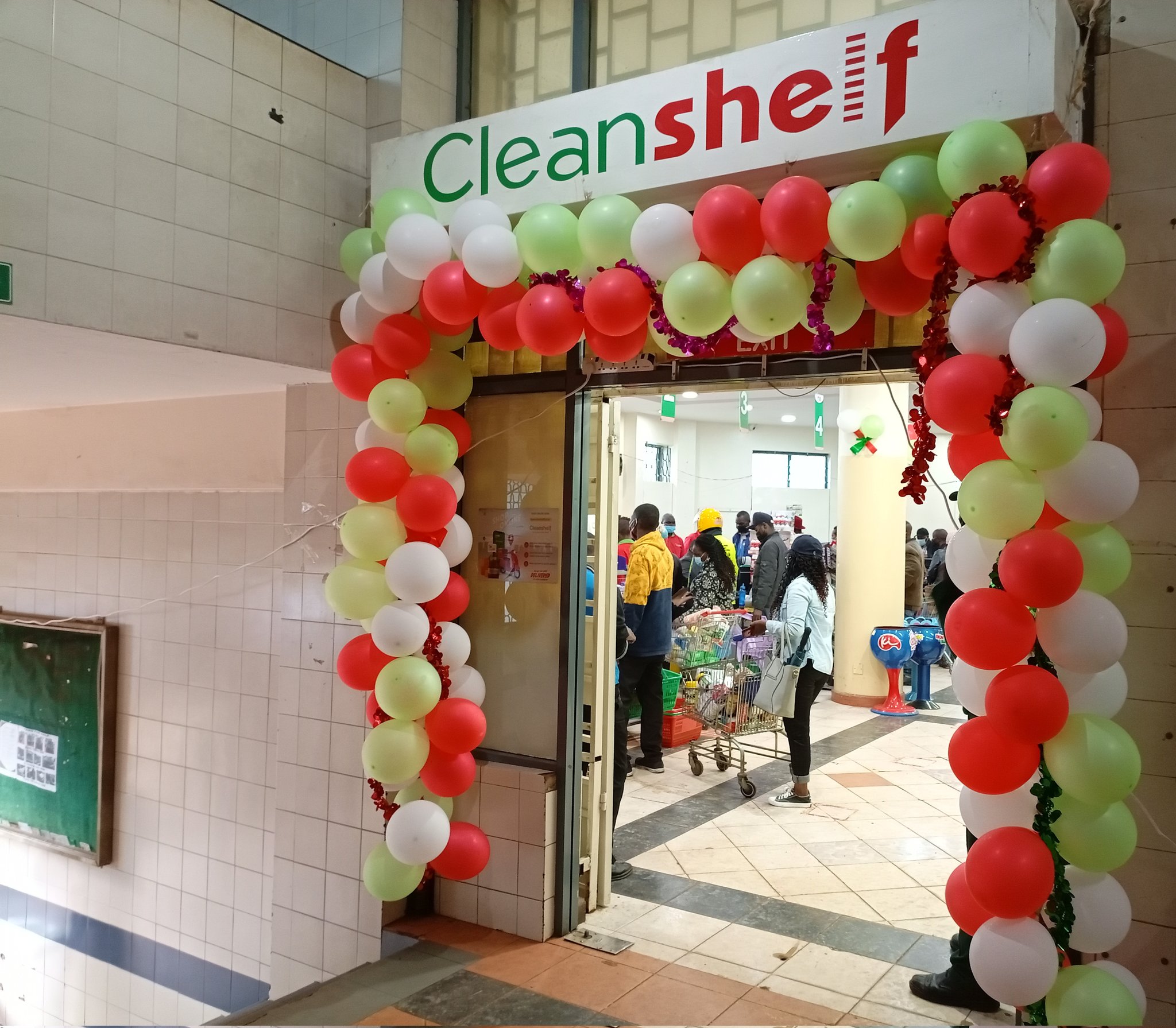 Cleanshelf Supermarkets on Twitter: "Here at Cleanshelf Supermarket Limuru, it's a triple blessings.. Imagine anniversary, crazy offers plus people winning vouchers. Don't miss out. Fika Cleanshelf Supermarkets LTD Limuru tusherehekee. https://t.co ...