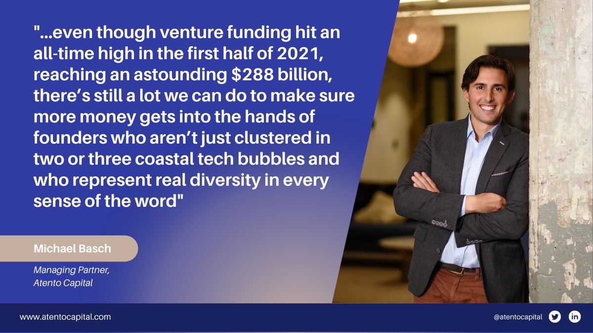 atentocapital's tweet photo. Check out a thought piece from our managing partner @baschmichael around what is and isn't working with #venturecapital today and how #atentocapital sees the world. He gets into our world view in supporting our #startups and #founders in @FastCompany
https://t.co/xBinFXP5Iw https://t.co/d0rRJbeG9Y