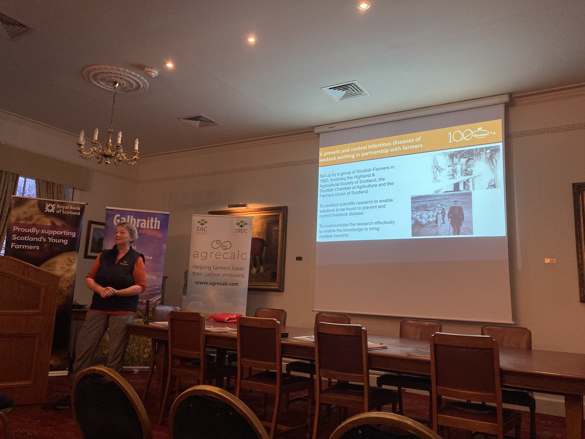 aimeeeb6's tweet photo. Next breakout session at @SAYFCAGAFFAIRS Conference is with Moredun Institute. Very interesting they were setup 100 years ago, there’s been a lot of innovative work since then. #sellingscotland #sayfcagri https://t.co/t24NAg7u3H