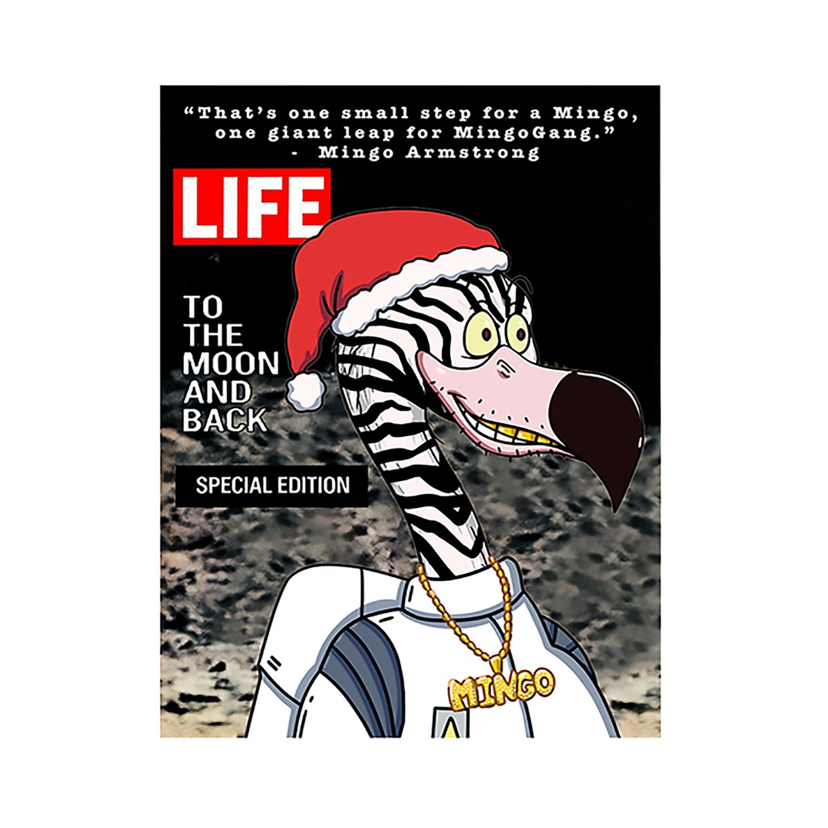 FlashyFlamingos's tweet photo. Today, #MingoGang remembers a GIANT in space exploration. A #Mingo who has boldy gone where no #Mingo has gone before. Daring to dream, he found his place among the stars. Thank you #MingoArmstrong for inspiring #MingoGenerations to come with your courage and pioneering spirit. https://t.co/WDh5sbtGt1
