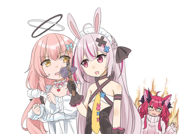 久々のコラボちょうたすかった
#まりあーと #ゆああーと #マグロナート 