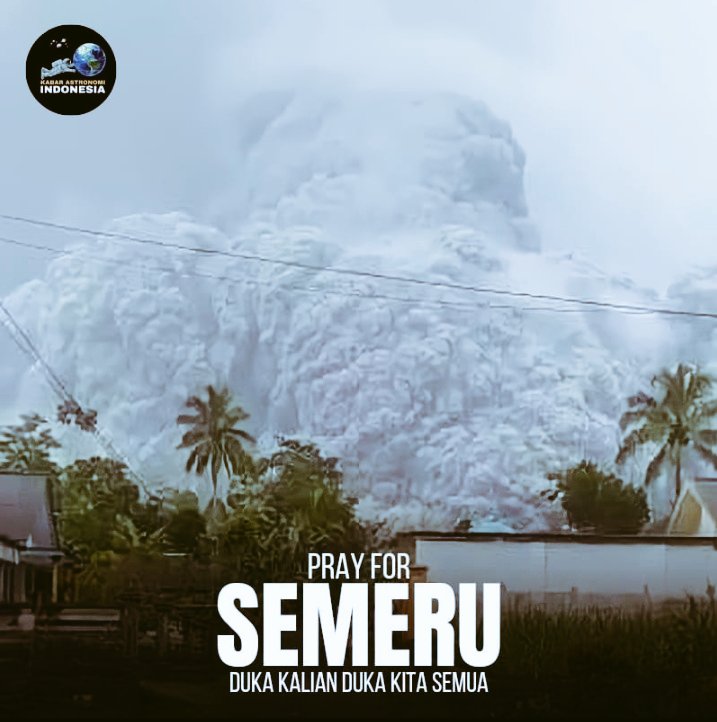 RayAGN99's tweet photo. Duka kalian adalah duka kami
#prayforsemeru https://t.co/vAjRZfxsJZ