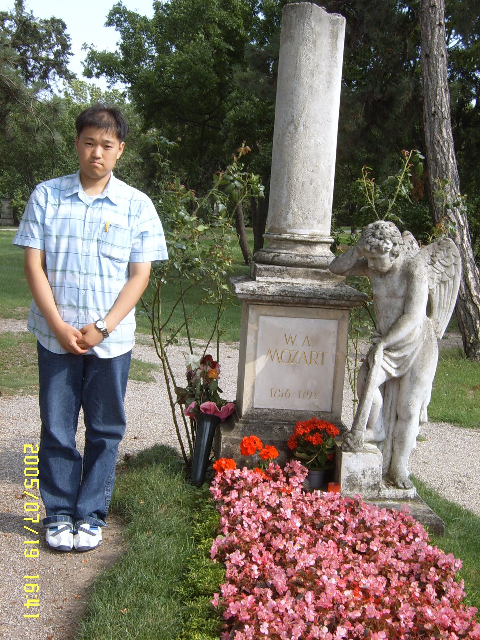 Wolfgang Amadeus Mozart Grave Large