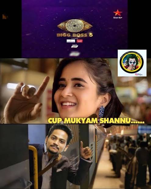 MukthanandaK's tweet photo. #UnstoppableShannu  
after asking #Deepthisunaina cup mukyam Shannu .
Shannu got the title like this...
How 😊😊😊 https://t.co/fcK5PtoAlg