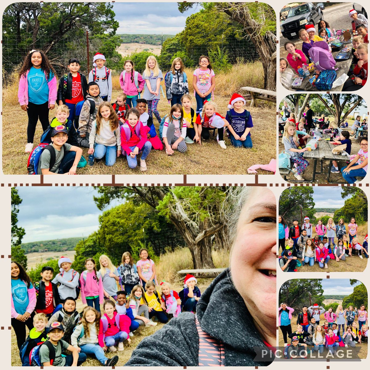 GingerBryan15's tweet photo. @FossilRim field trip fun! The weather was iffy, but it cleared up perfectly and we saw lots of animals! Giraffes!! Making some amazing memories! #ActonFam @ActonElementary @strickland_2nd https://t.co/OP1E7XSS7W
