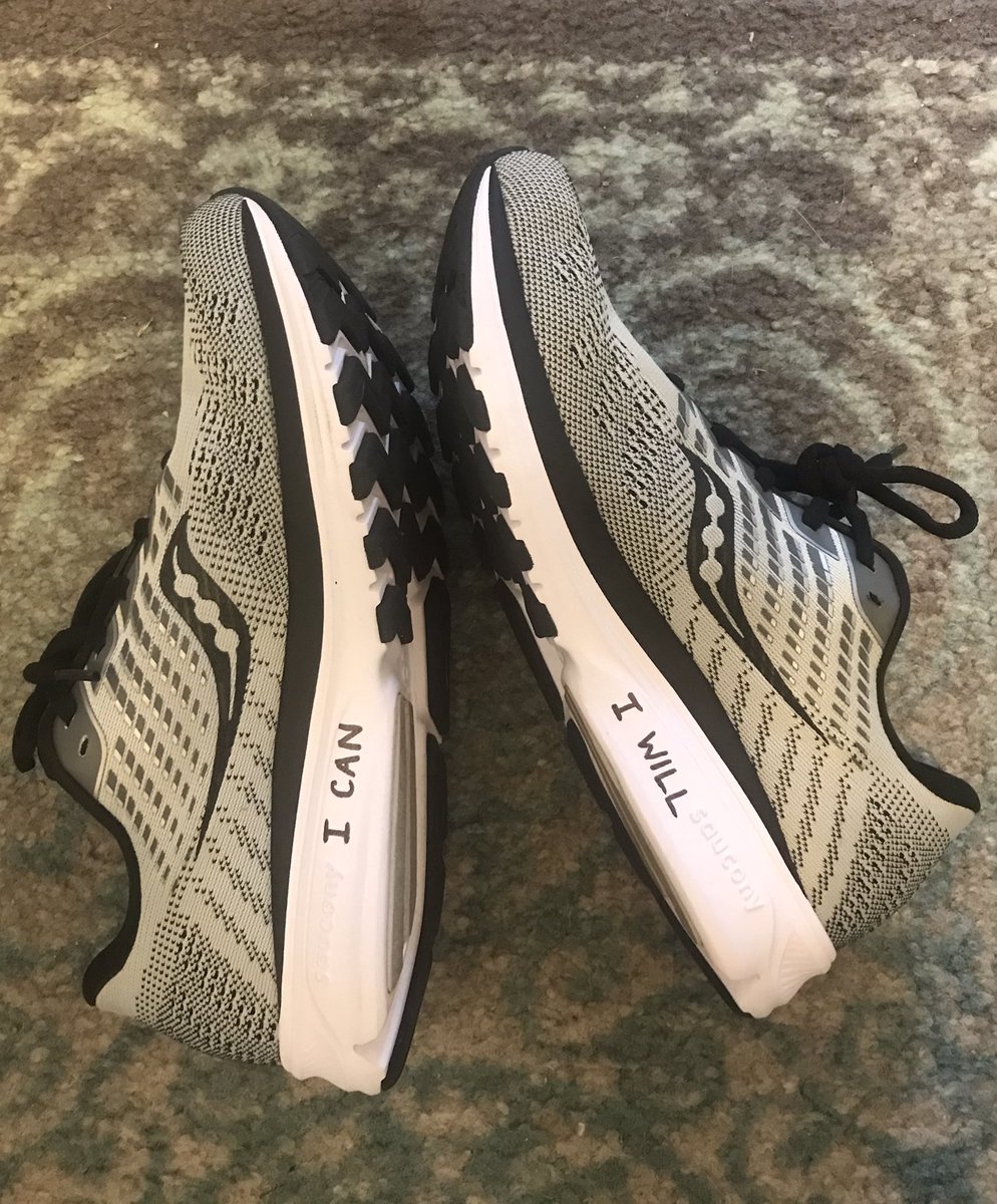 ApushMeOut's tweet image. The new running shoes have been tagged. I CAN and I WILL.