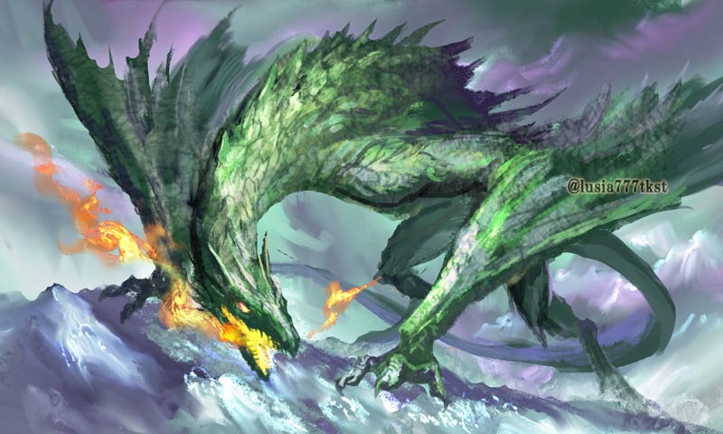 Twoucan 七海ルシア ドラゴンイラスト集２巻制作中 Booth休止中です Lusia777tkst