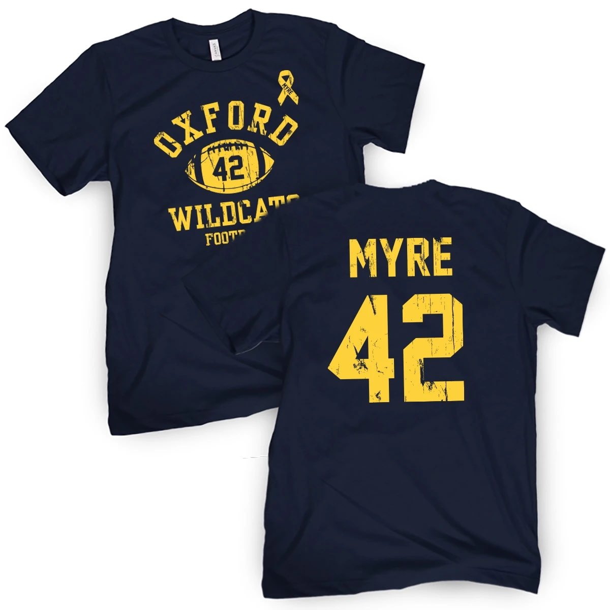 Oxford Wildcats shirts now on sale. All profits will go to the Tate Myre Memorial Scholarship Fund set up by the Myre Family

Buy now: store.barstoolsports.com/products/oxfor…