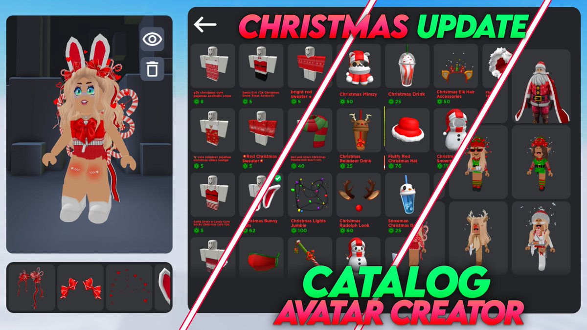 Muneeb on X: Catalog Avatar Creator #Roblox update is now out