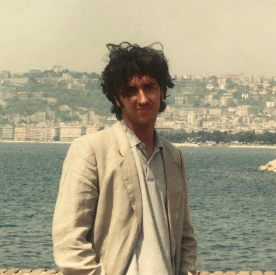 Paolo Sorrentino in Napoli in the 90s.