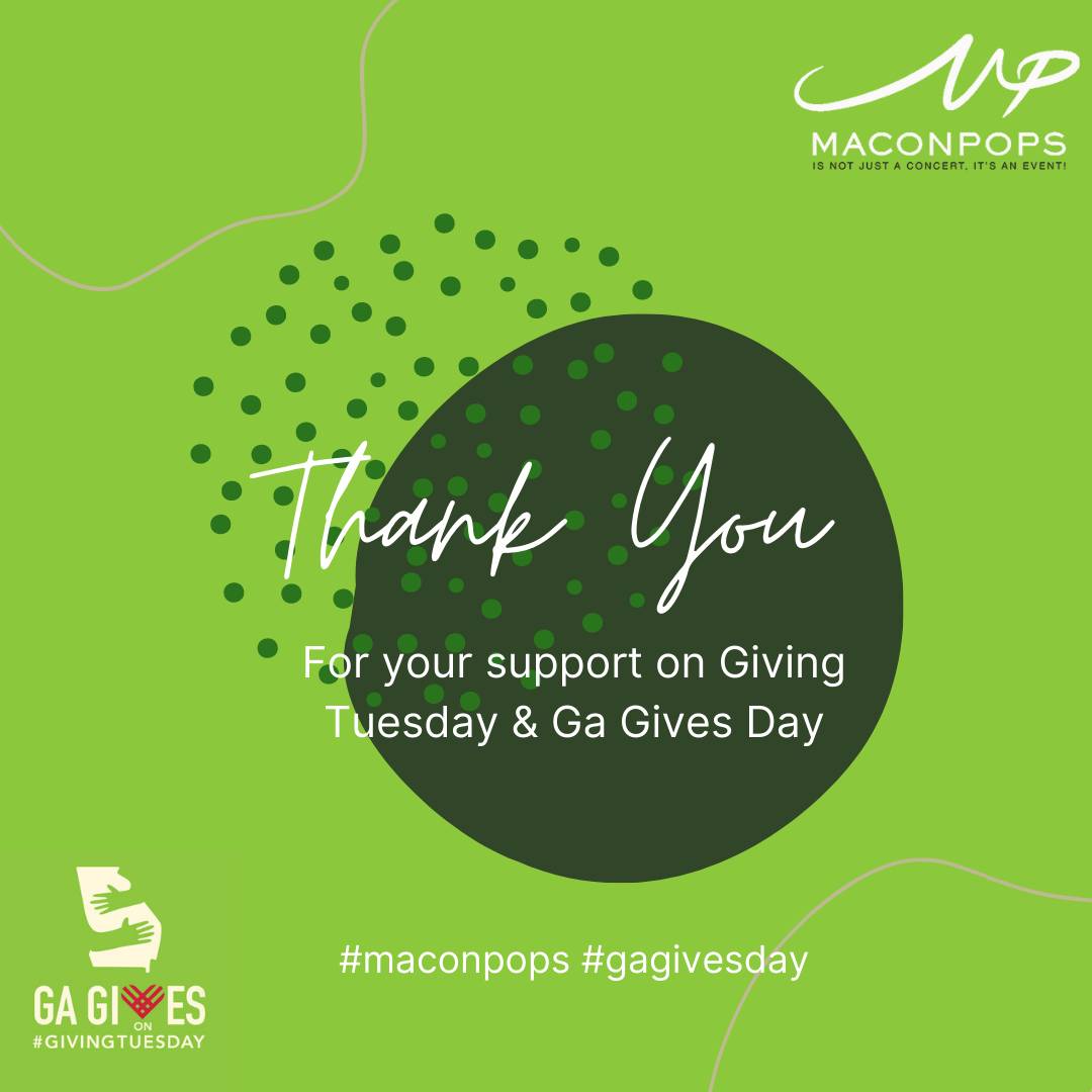 MaconPops's tweet photo. "We are beyond grateful for all of your continued support! We can’t do what we love with out it!

I want to especially give a HUGE thank you to those who donated during GA Gives Day." - Steve Moretti https://t.co/fSTpFJ2hV0