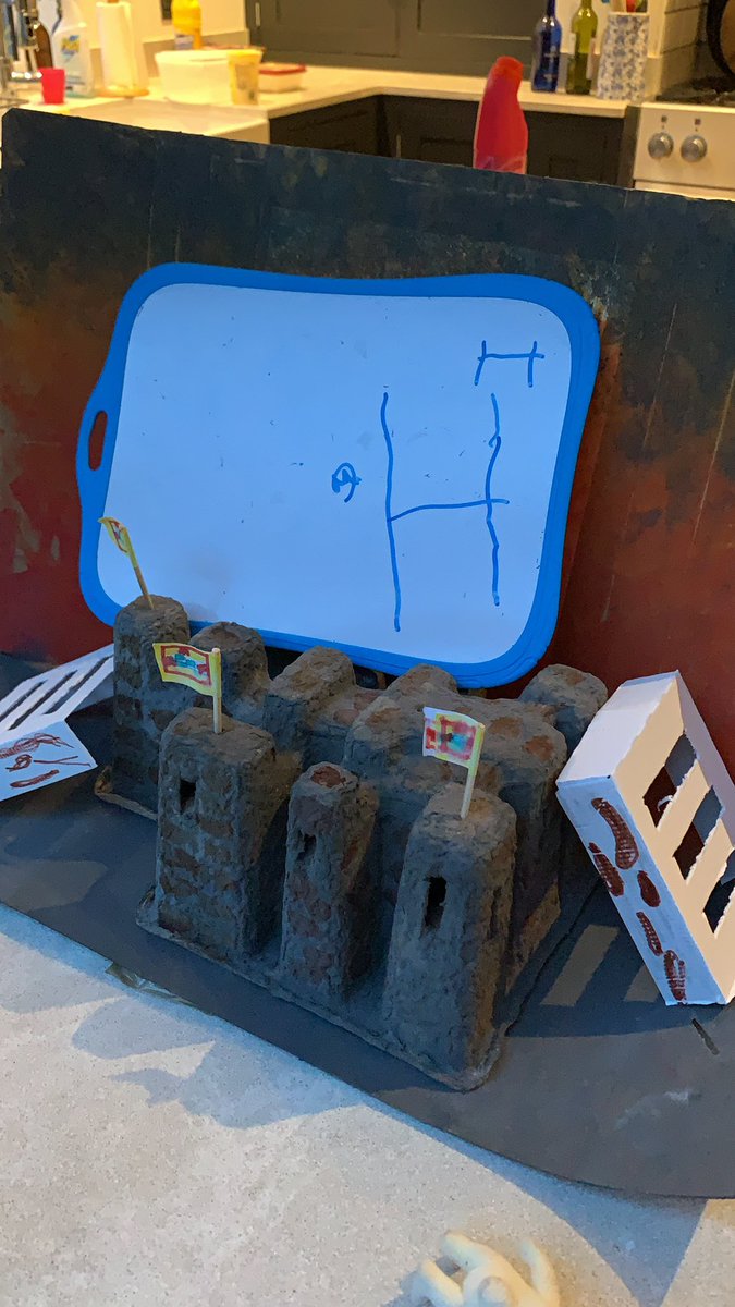 Laura__Fall's tweet image. Just finished helping Laila with her homework, come to tidy up and see Harrison has left his ‘tag’ on the whiteboard! 😂 @OPAK_Nursery