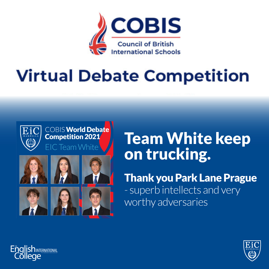 EICMarbella's tweet photo. Team White keep on trucking. Thank you Park Lane Prague - superb intellects and very worthy adversaries. @COBISorg #cvdc https://t.co/yx6bNyTOWa