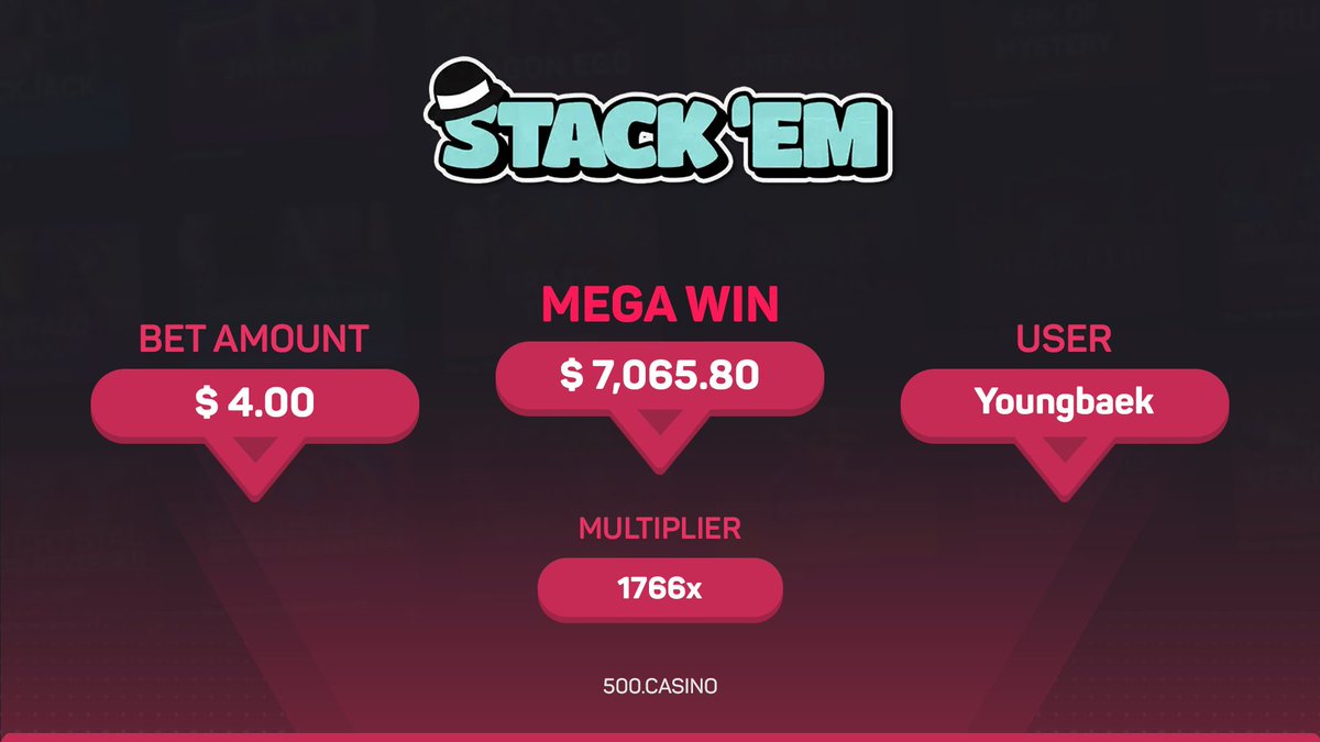 500 Casino tweet media