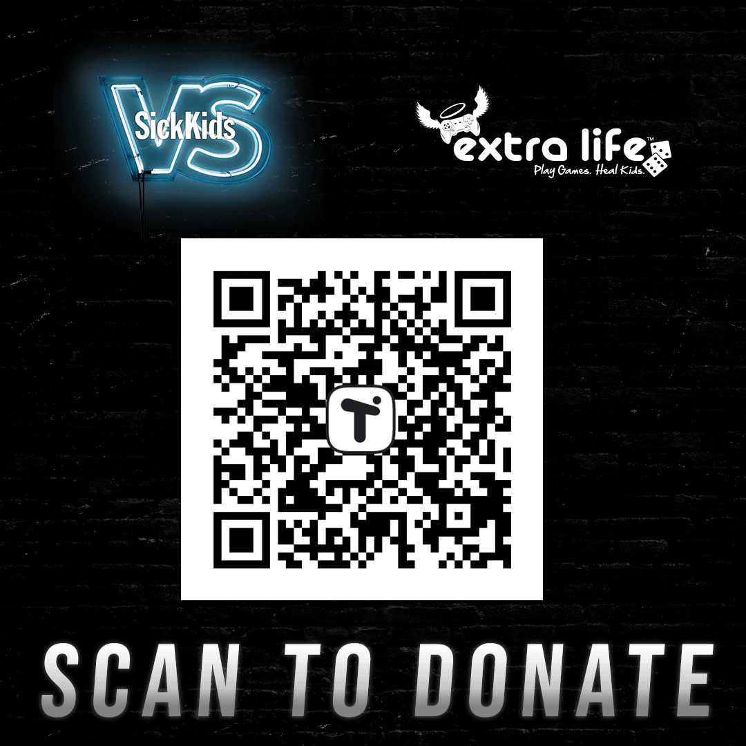 If this charity donation QR code gets 100 retweets, I'll donate $100 to <a href="/sickkids/">SickKids Foundation</a>. By retweeting, you're supporting breakthrough medical research that can help kids GLOBALLY. 

DONATE: tiltify.com/@casualcanada/…