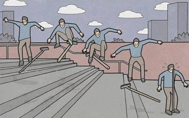 When you keep buying the dip, but it's still dipping. :-)

#Ethereum #Crypto #BTC #ETH