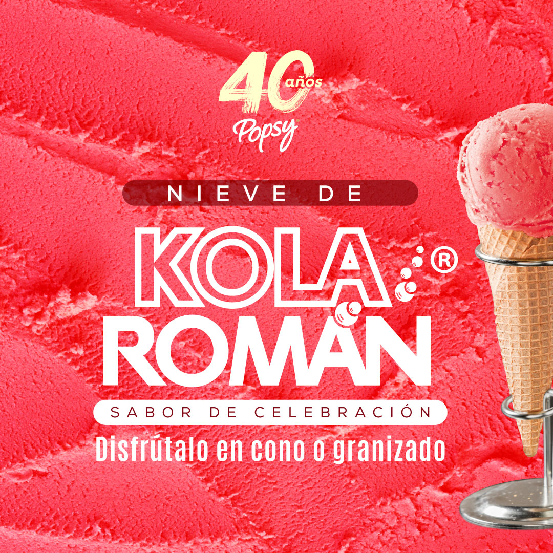 shayravelez's tweet photo. Prueba el nuevo helado Popsy sabor Kola Román! Edición limitada. Kola Roman, la de siempre ! https://t.co/oqCBrRzWqs