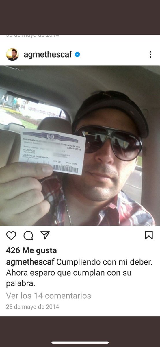 Piquenme si quieren. Acaben CONMIGO !Entierrenme en el Fango!  <a href="/agmethescaf/">AGMETH ESCAF</a> Agmeth Escaf no ha parado de decir que nunca ha sido de los Char. Si muestro esto espero me entiendan ES POR EL PACTO.¡Estoy protegiendo a <a href="/petrogustavo/">Gustavo Petro</a> y a <a href="/GustavoBolivar/">Gustavo Bolívar</a>!
Me preocupa EL PACTO! VEAN: