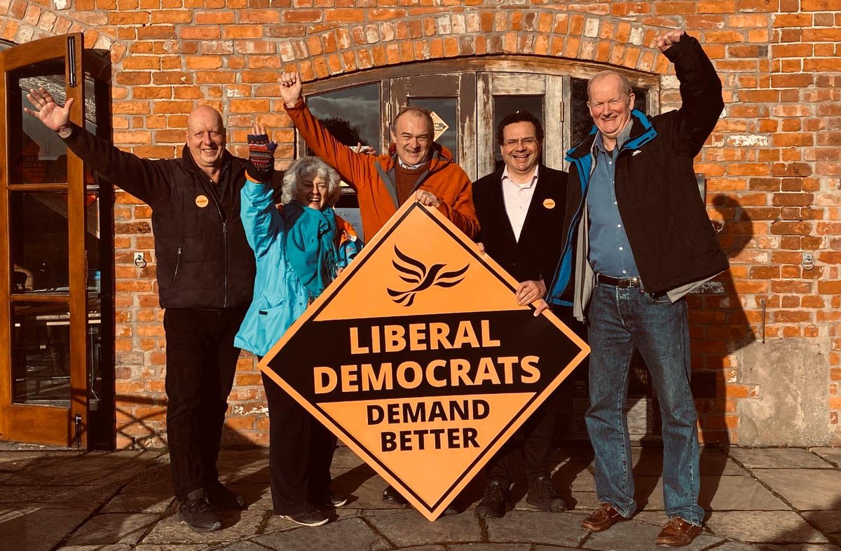 Liberal Democrats Business Network (@ldbusentnet) on Twitter photo Great day out with <a href="/EdwardJDavey/">Ed Davey</a> <a href="/markpack/">Mark Pack 🔶</a> and <a href="/LDBusEntNet/">Liberal Democrats Business Network</a> supporting <a href="/helenhalcrow/">Helen Morgan</a> in NorthShropshire this #SmallBusinessSaturday. Because our businesses and our communities deserve better. Great day out with <a href="/EdwardJDavey/">Ed Davey</a> <a href="/markpack/">Mark Pack 🔶</a> and <a href="/LDBusEntNet/">Liberal Democrats Business Network</a> supporting <a href="/helenhalcrow/">Helen Morgan</a> in NorthShropshire this #SmallBusinessSaturday. Because our businesses and our communities deserve better.