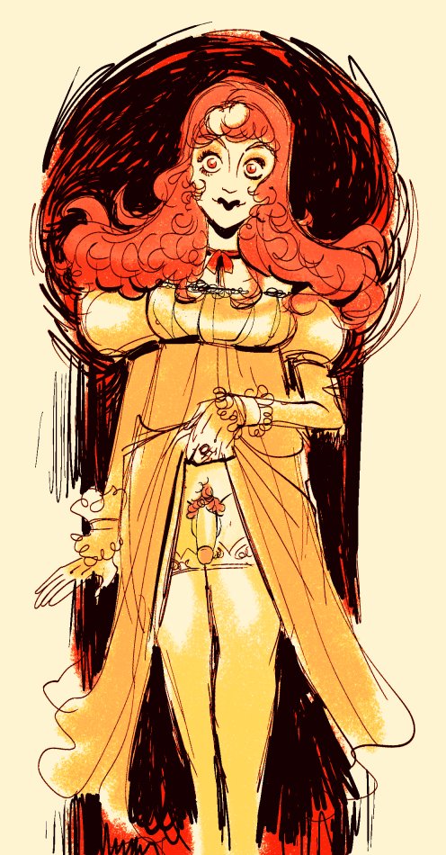 taylor_titmouse's tweet photo. the noble lady crescentia has something to show you https://t.co/Zp6KW84V9b