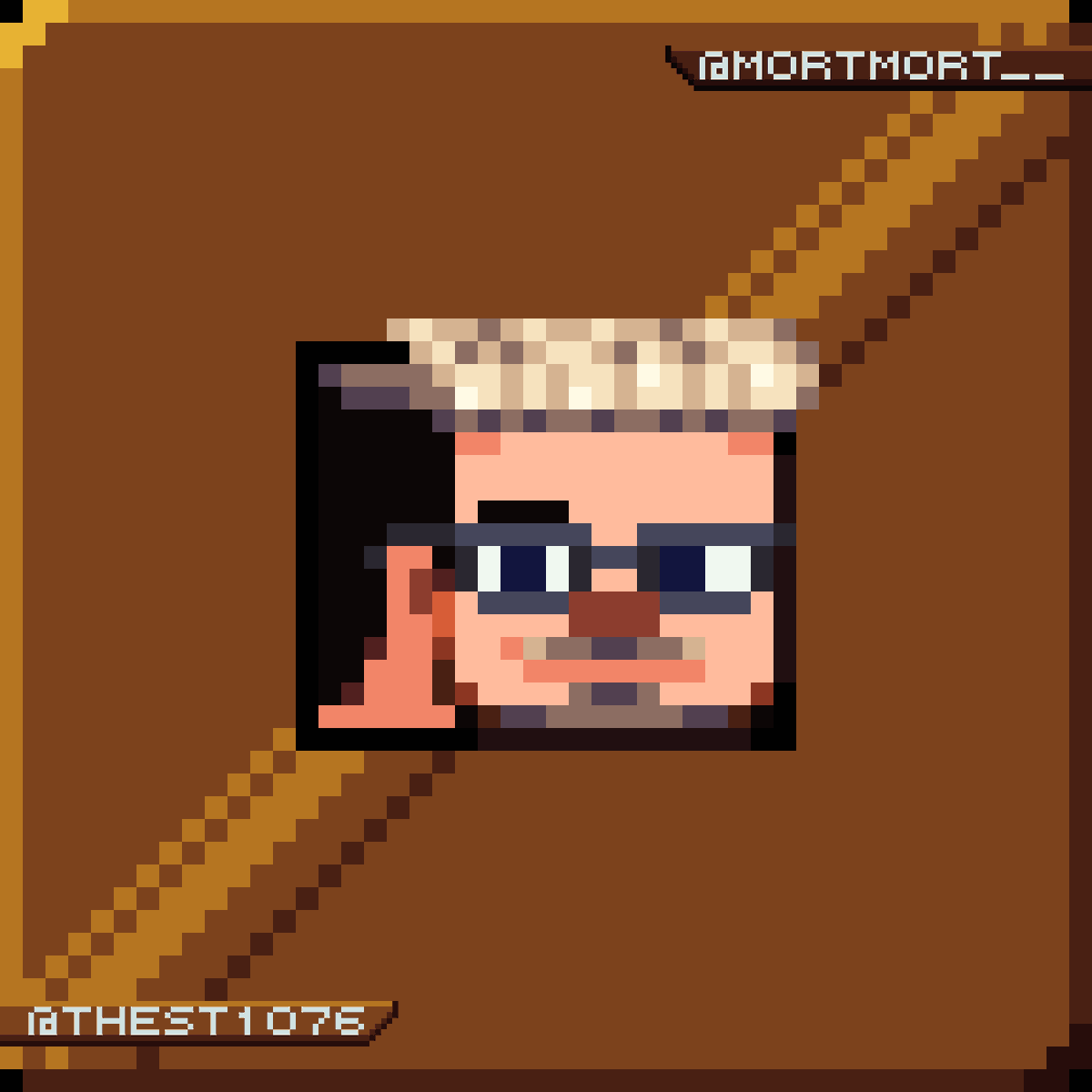 thest1076's tweet photo. @MortMort_, I want to share my drawing, I hope you will notice and I will wait for your like! 👋
Thank you in advance! 😊
Palette: #RadiantPLUS
Follow the hashtag! --> [#stheadcube] <--

#pixelart #pixelartist #youtube #twitch #minecraft #pixelpicture #aseprite #instagram https://t.co/40eD3VwItS