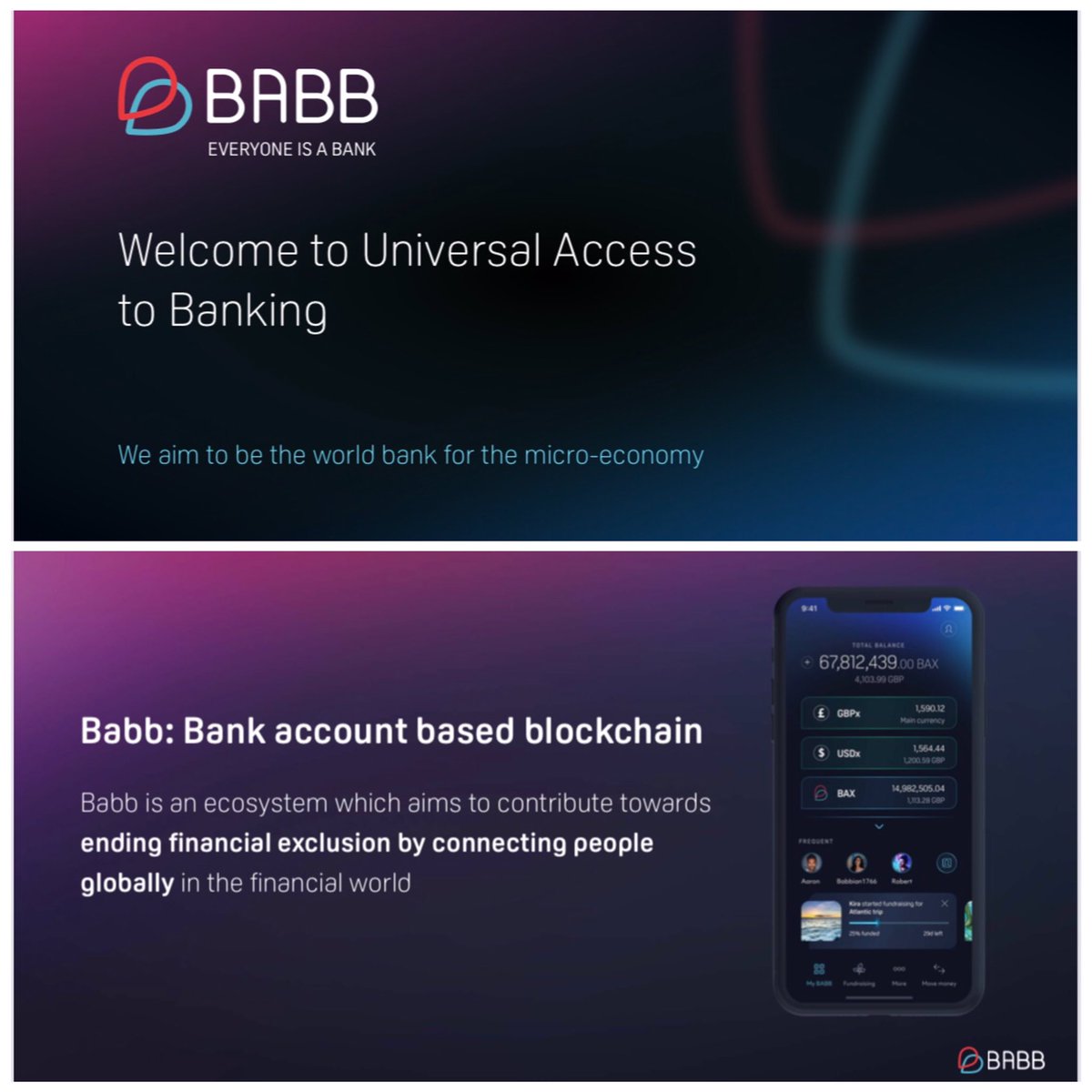 blueheart_827's tweet photo. Stop watching #BTC 
Take a look at $BAX ❤️

Incredible discount for this first 
FCA approved crypto firm🔥

Learn about #BABB &amp; #DYOR 
It’s the perfect timing to be part of this 💎 

#Crypto #cryptocurrency #altcoin #XRP #TEL #ADA #BAX #Solana #Hiddengems https://t.co/uaqsVkcRhX