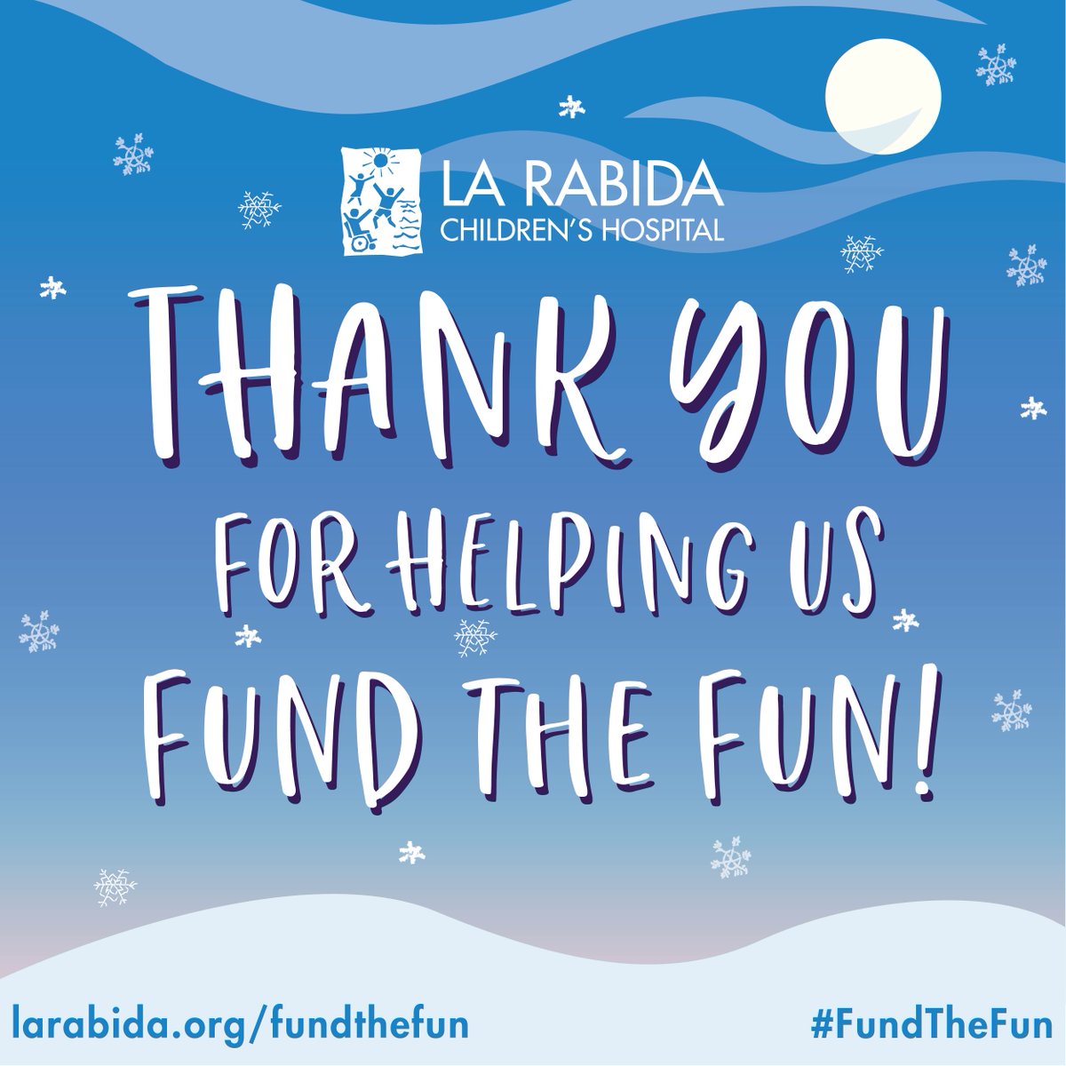 La_Rabida's tweet image. Thank you to everyone who helped us #FundTheFun! It is because of you that we are able to ensure our kids can get the care they need while also having fun at the Gem on the Lake. It’s not too late to get in on the fun! You can make a gift today. Visit larabida.org/fundthefun.