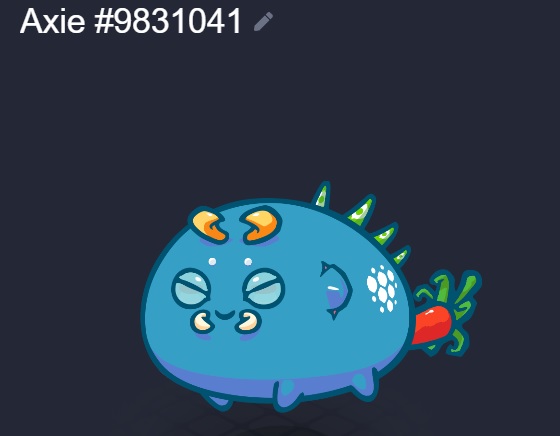 Onngusta's tweet photo. My first ever breed axies !! Love it @AxieInfinity https://t.co/dgeRLyzBPO