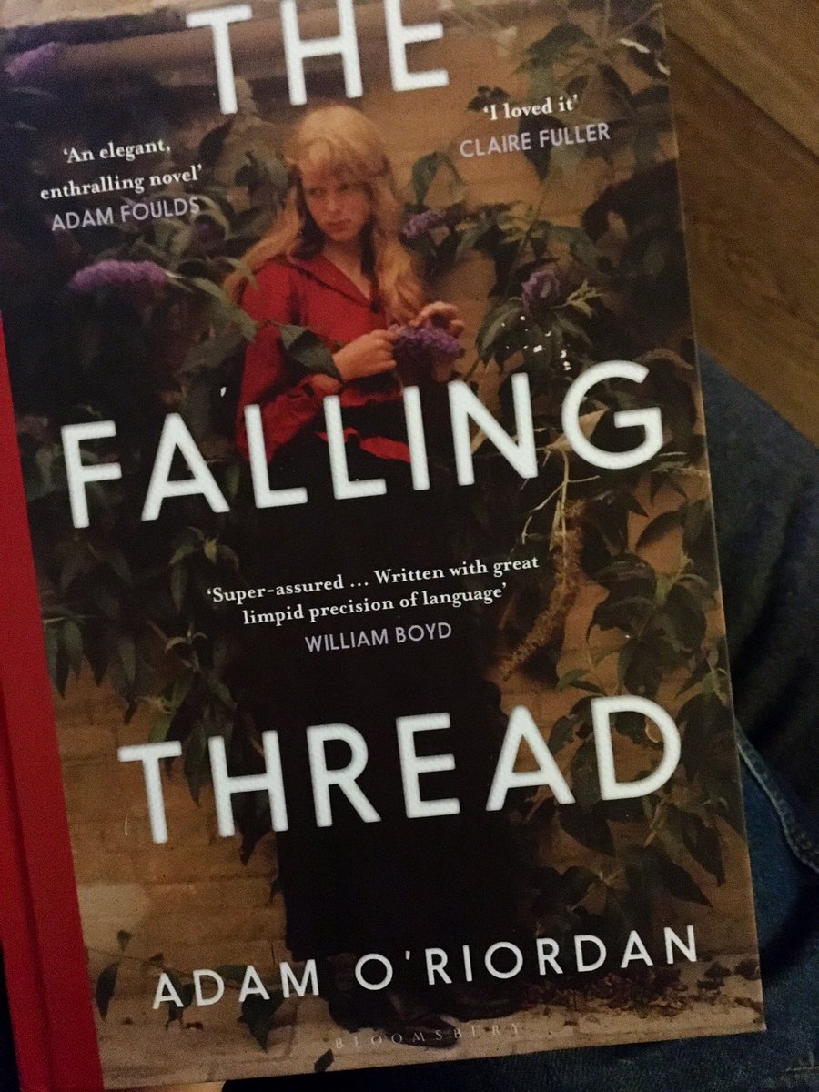 Taking a break from hellish end of term marking to enjoy this delicious novel by <a href="/oriordanadam/">Adam O'Riordan</a> - extremely stylish, beautifully drawn characters, superb sense of place - classy