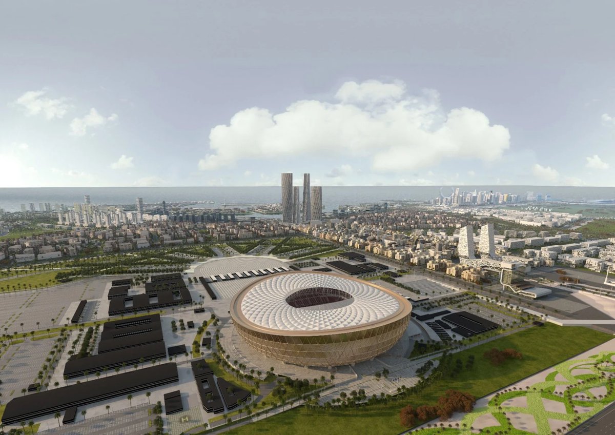 We have rounded up all eight realised stadiums for the 2022 <a href="/FIFAWorldCup/">FIFA World Cup</a> in Qatar: at.dezeen.com/30XXNi9