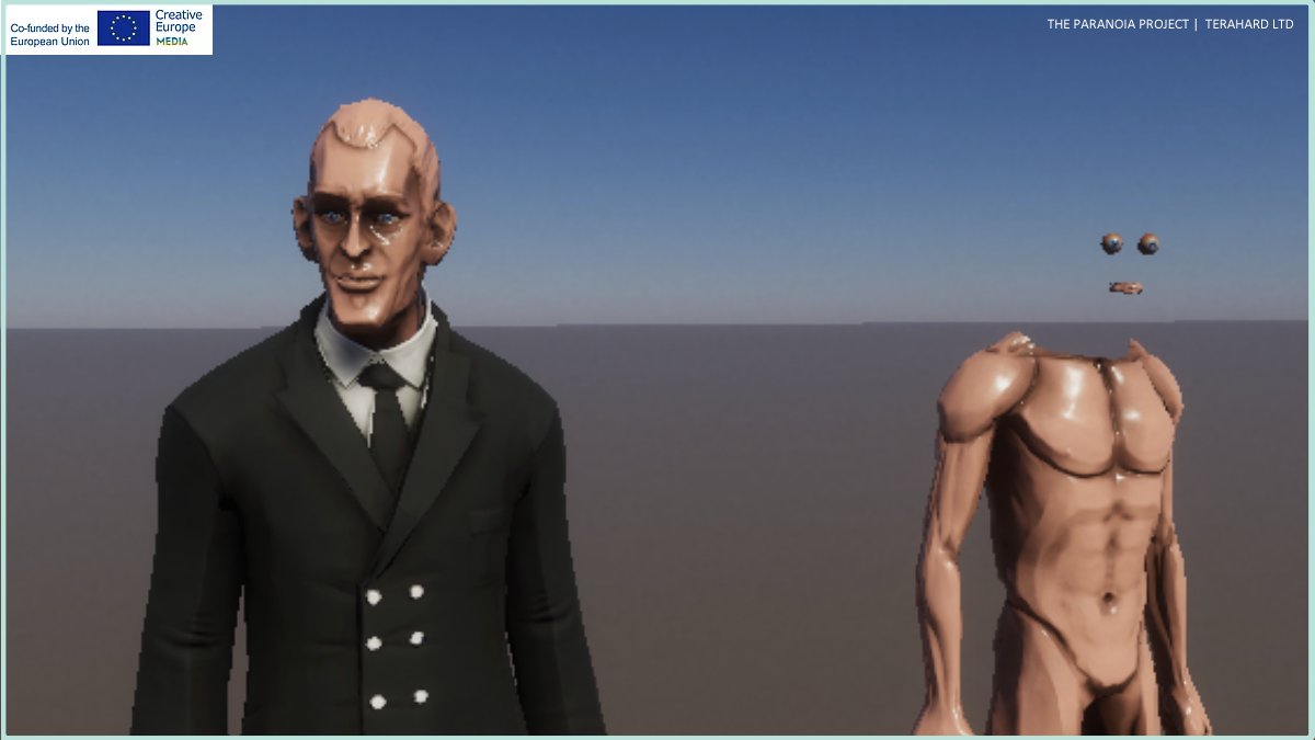 ProjParanoia's tweet image. Happy #ScreenshotSaturday, indie devs! 
Let's share funny screenshots of our games and let's follow each other🌟

Sharing something we found while working on our 3D models😂

#IndieGameDev #IndieDev #IndieGameSupport #IndieSupport