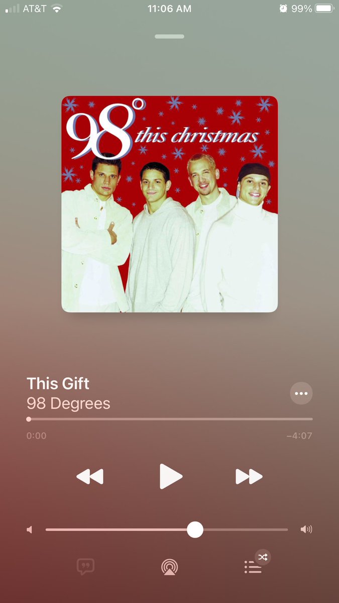 SherlockSoldier's tweet photo. @98official @JeffTimmons Just a little Christmas music as I clean the house!!! #ThisGift https://t.co/q4PB4kKnjk