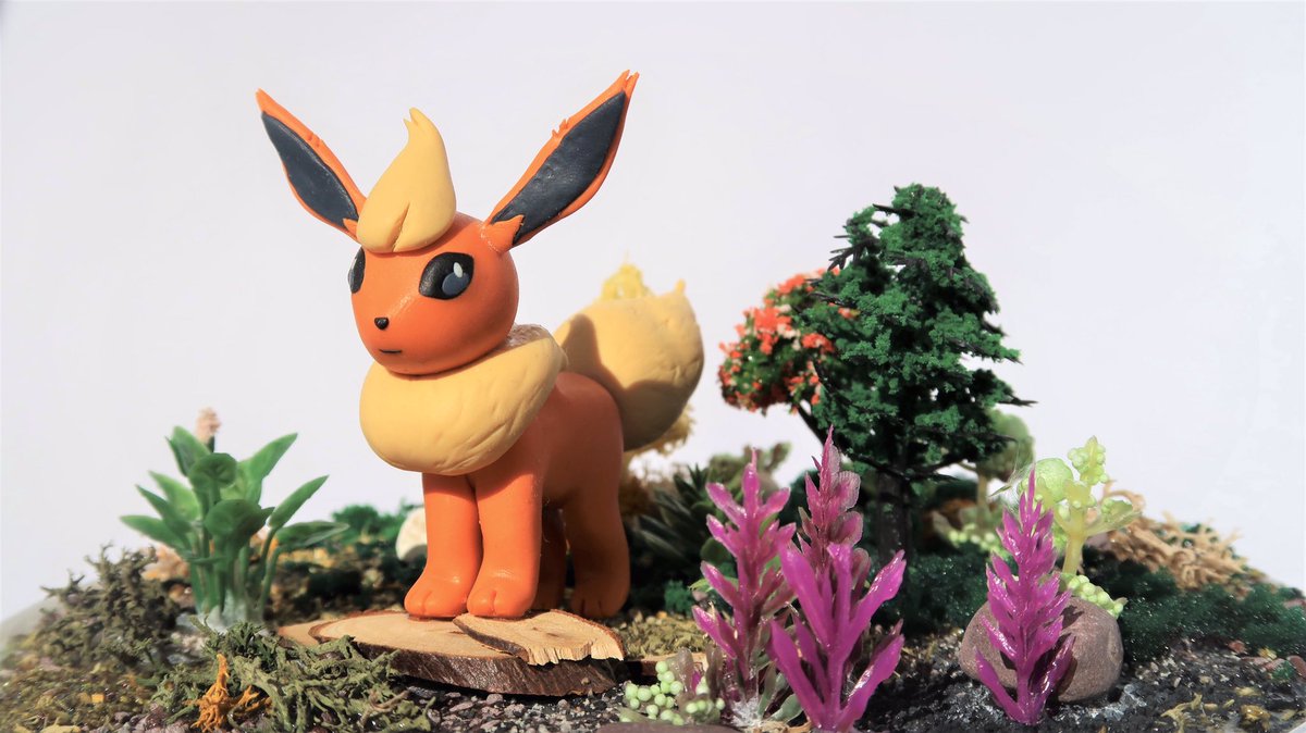 poketatss's tweet photo. ◖Flareon Ø160mm 
#flareonpokemon #etsygifts #eeveelution #pokemon https://t.co/X2UGmRKF8l