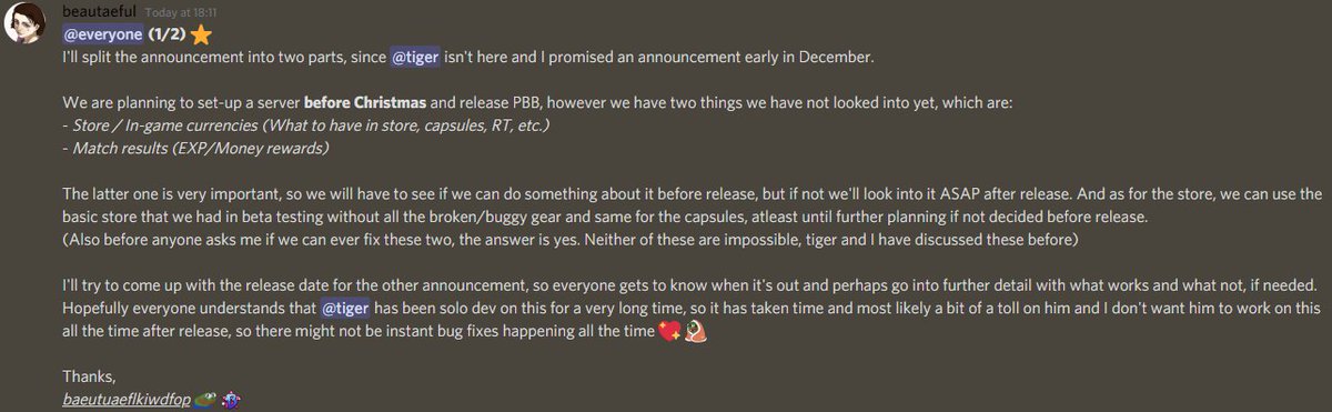 ProjectBusters's tweet image. Talking about PBB release!