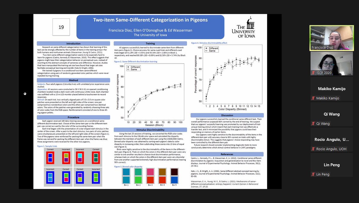 Poster sessions just wrap up, thank you to all presenters one more time!