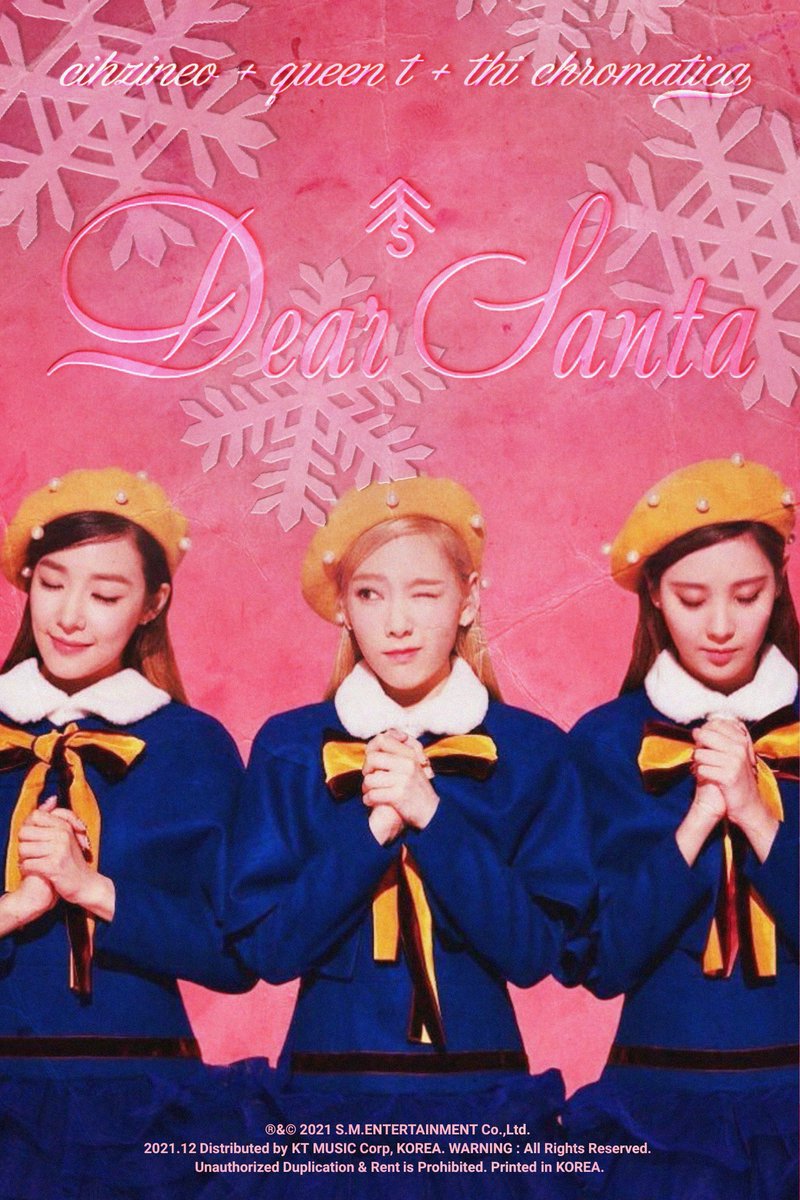 QUEENTsmtown's tweet photo. QUEEN T 여왕님 | With. @stupidxlovethi &amp; @justIikeobvious

‘Dear Santa’ 🎅
➫ someday • 12PM (KST)

#QUEENT #여왕님
#DearSanta #ThiChromatica #Cihzineo

📢 [RPG] - (@bloodlinesq) https://t.co/q7k4jYSCaG