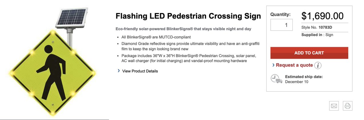 ctefft1's tweet photo. Why do we have to beg for crosswalks and safe pedestrian crossings in Omaha? $3,380 for 2 MUTCD compliant signs vs. a person's priceless life. #Omaha #omahpublicwks #visionzero #shiftomaha https://t.co/kQEYjK7wTj