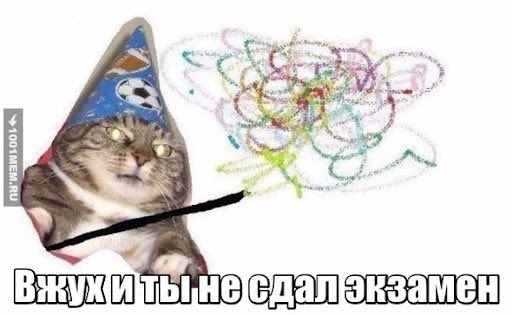 Если в течении 10 секунд не сделаешь репост этого кота-колдуна - завалишь всю сессию!😱😱😱
#сессия