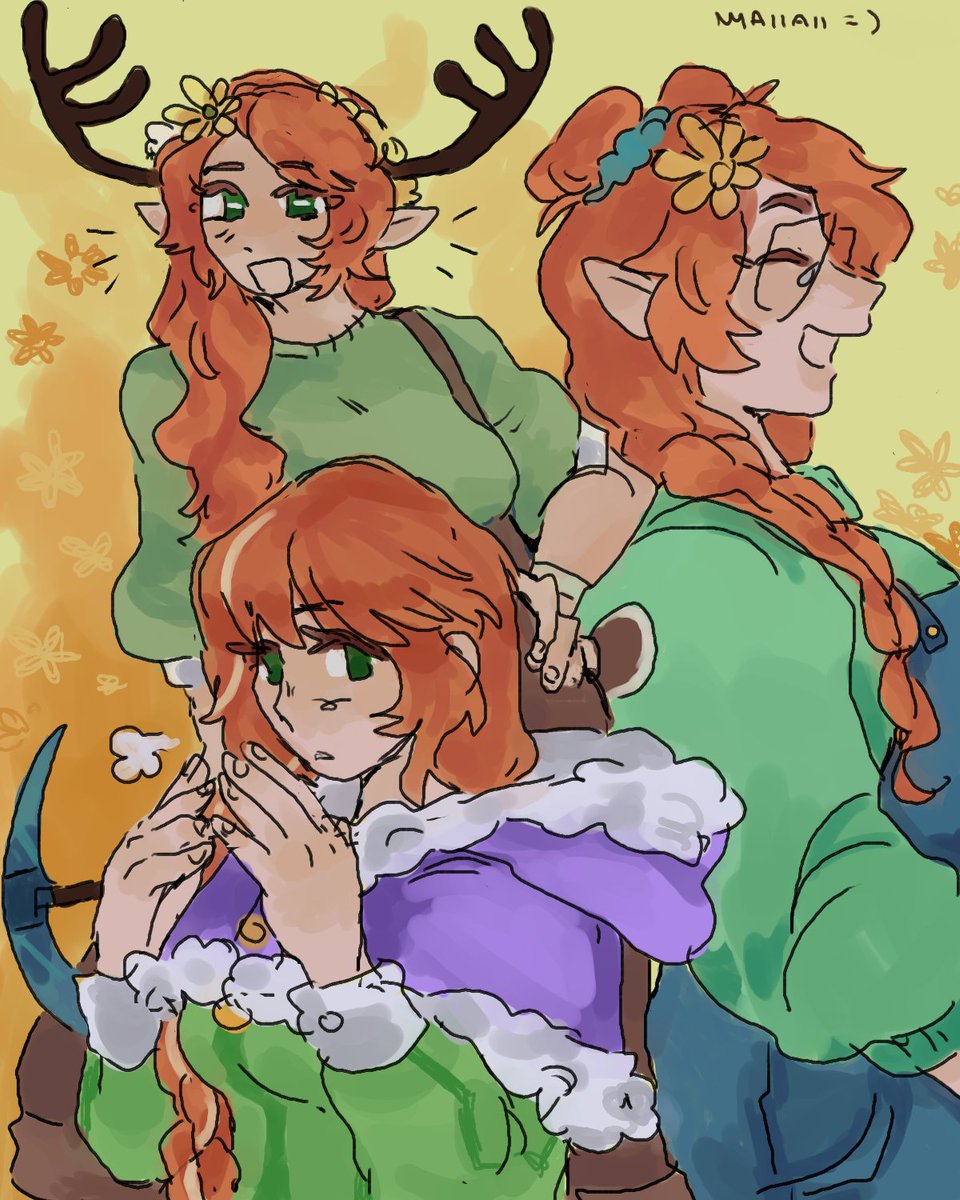 Gemini =)
I'm a huuuge fan of how she has separate skins for separate videos or series! So cool!!! It creates a really nice immersion...
[Make sure to untag in replies ♡]
#Hermitcraftfanart #empiressmp