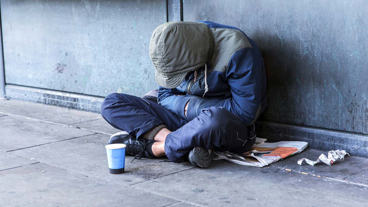 TheOnion's tweet photo. Man Living In Most Affluent Country In World History Has Nerve To Complain About Being Homeless https://t.co/jXP6FzNZEW https://t.co/gIRjgmb6kc