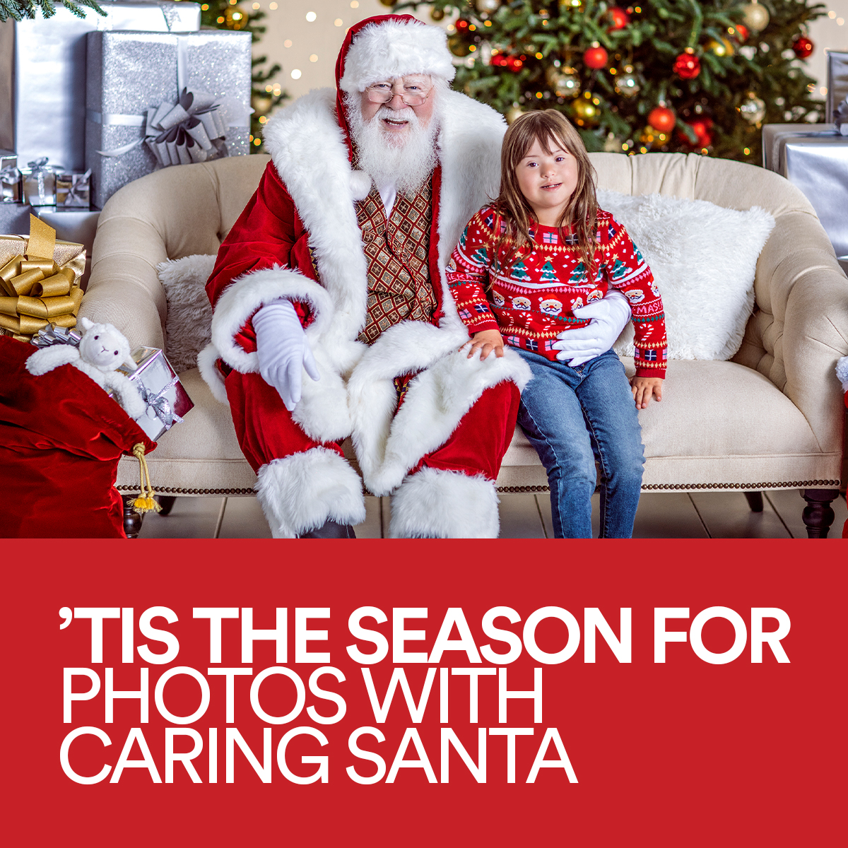 📸🎅 Caring Santa is exclusively for children with special needs. Make your reservation online for Caring Santa today. 

Sunday December 5, 10:30-11:30AM

#tistheseason #santaphoto #MillerHillMall.