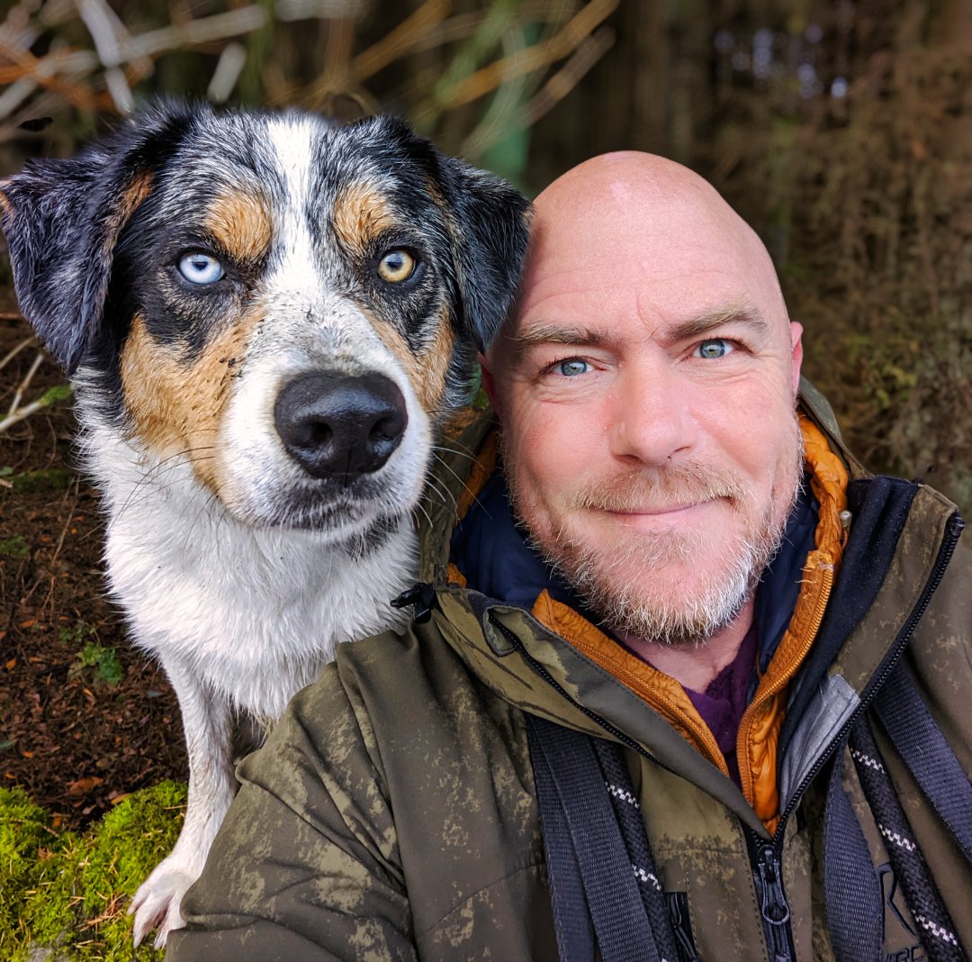 Yes. Malc enjoyed the wet and muddy wander too 🐾